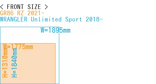 #GR86 RZ 2021- + WRANGLER Unlimited Sport 2018-